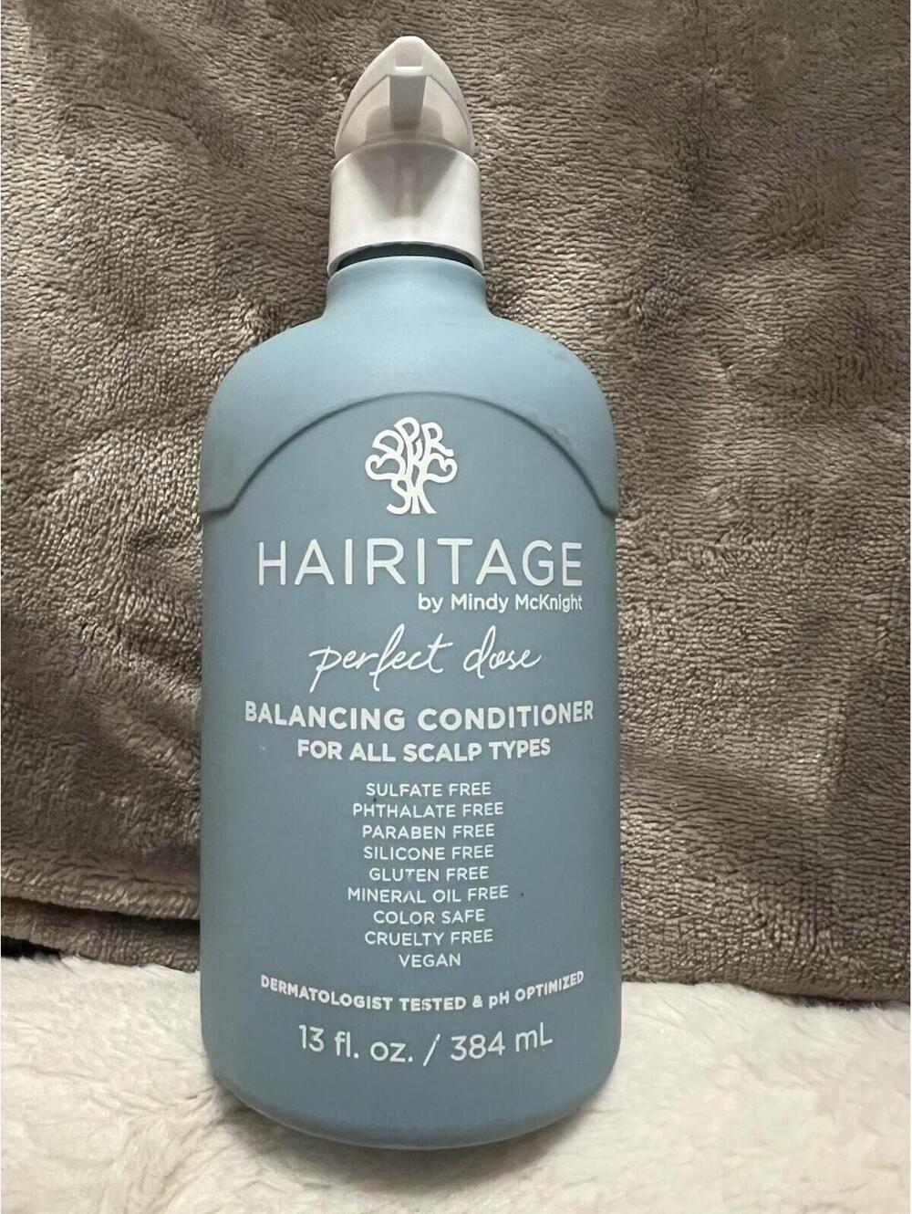 Hairitage Perfect Dose Balancing Conditioner 13 fl oz Sulfate-Free Paraben-Free